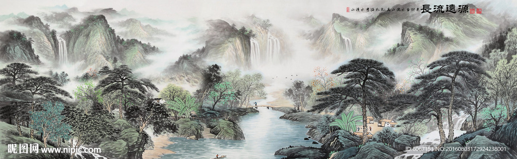 国画山水