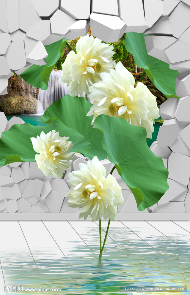 3d玄关背景墙