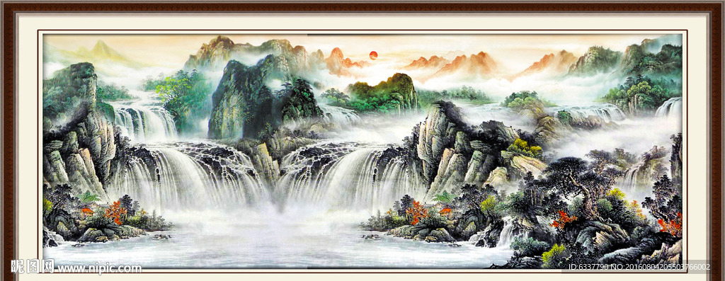 山水画
