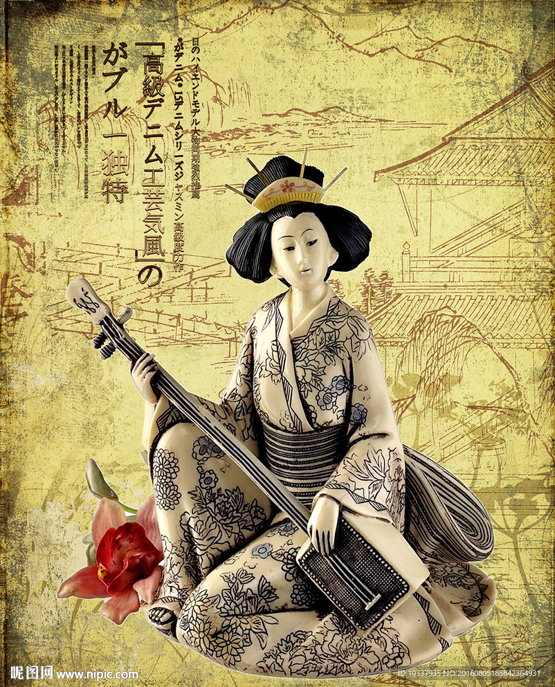 日式古典装饰画
