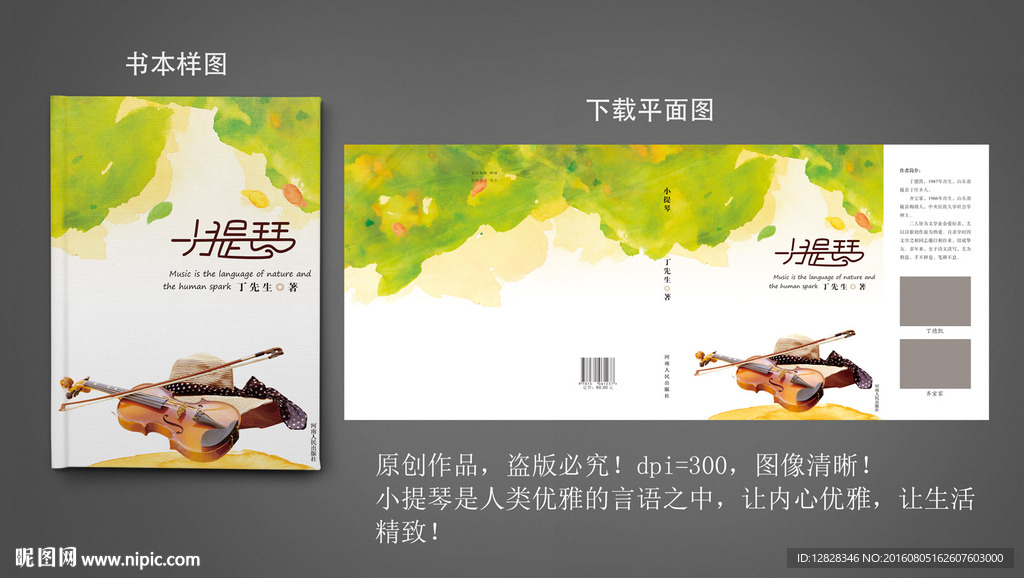 小提琴书籍封面
