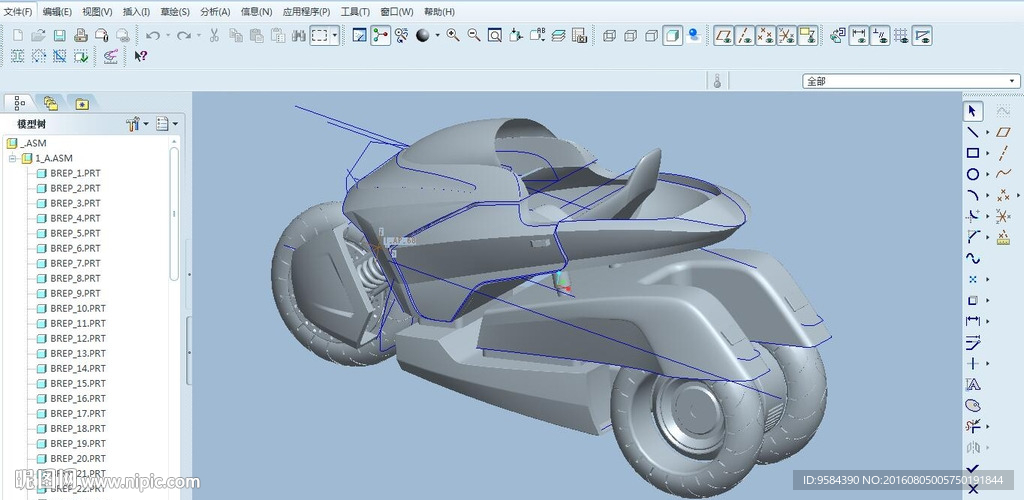 摩托车外观设计