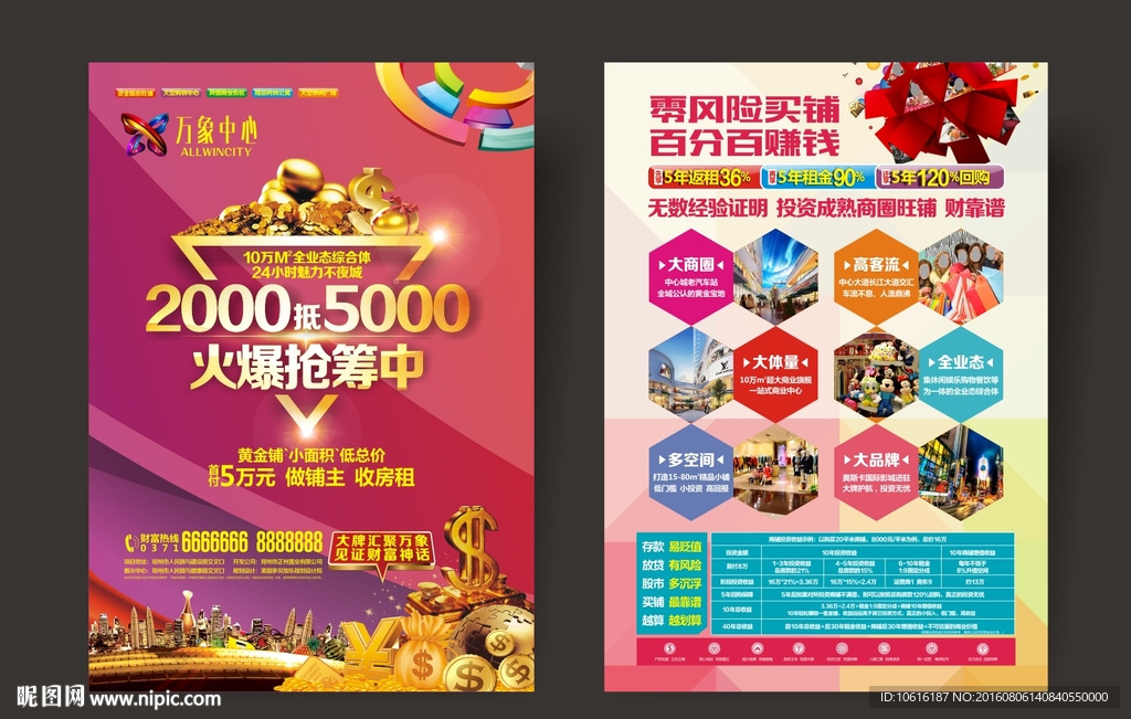 地产单页 商业单页 商铺单页