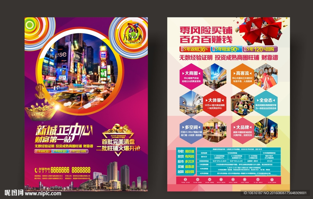 地产单页 商业单页 商铺单页