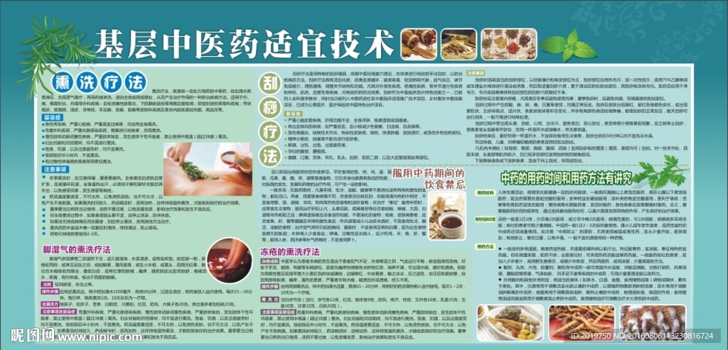 基层中医药板报