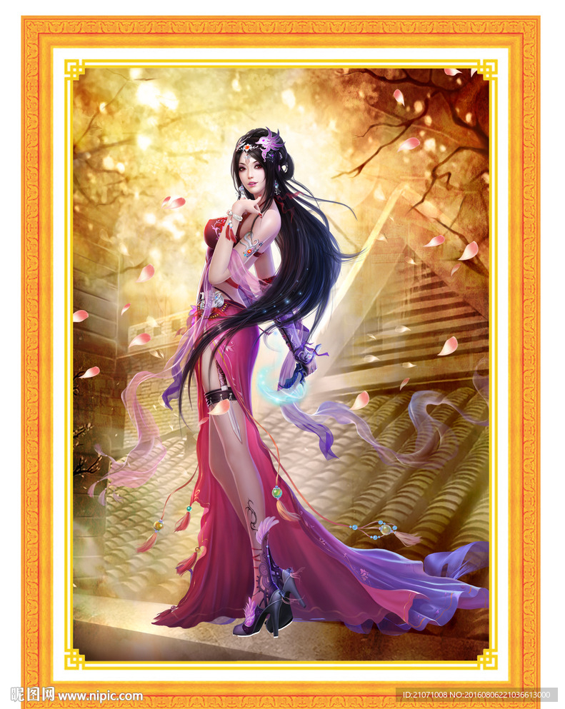游戏美女 古典美女
