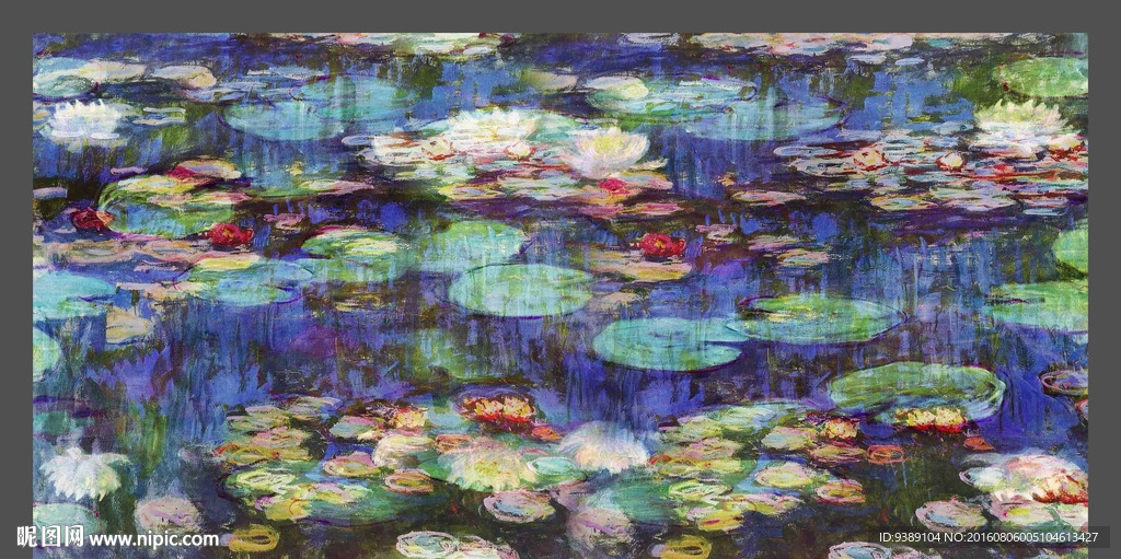 花卉油画