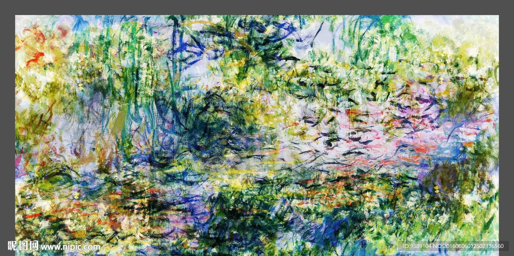 抽象油画