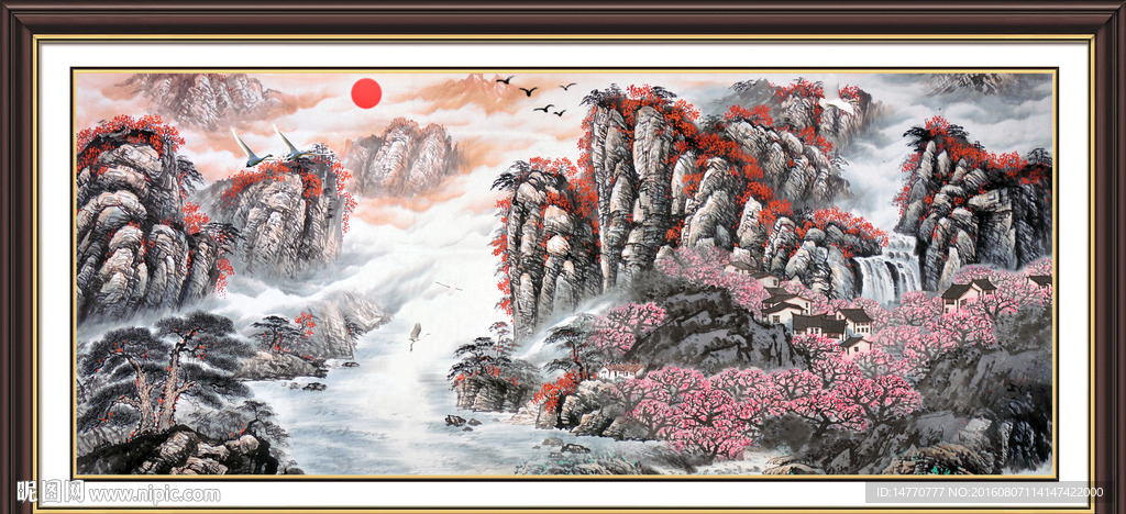 国画山水
