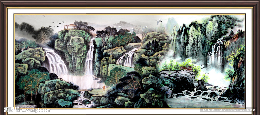 国画山水