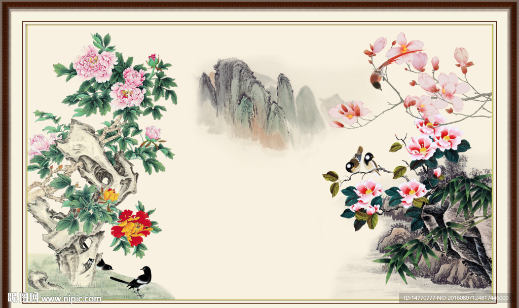 花鸟国画