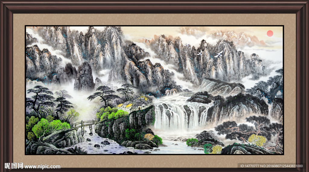 国画山水