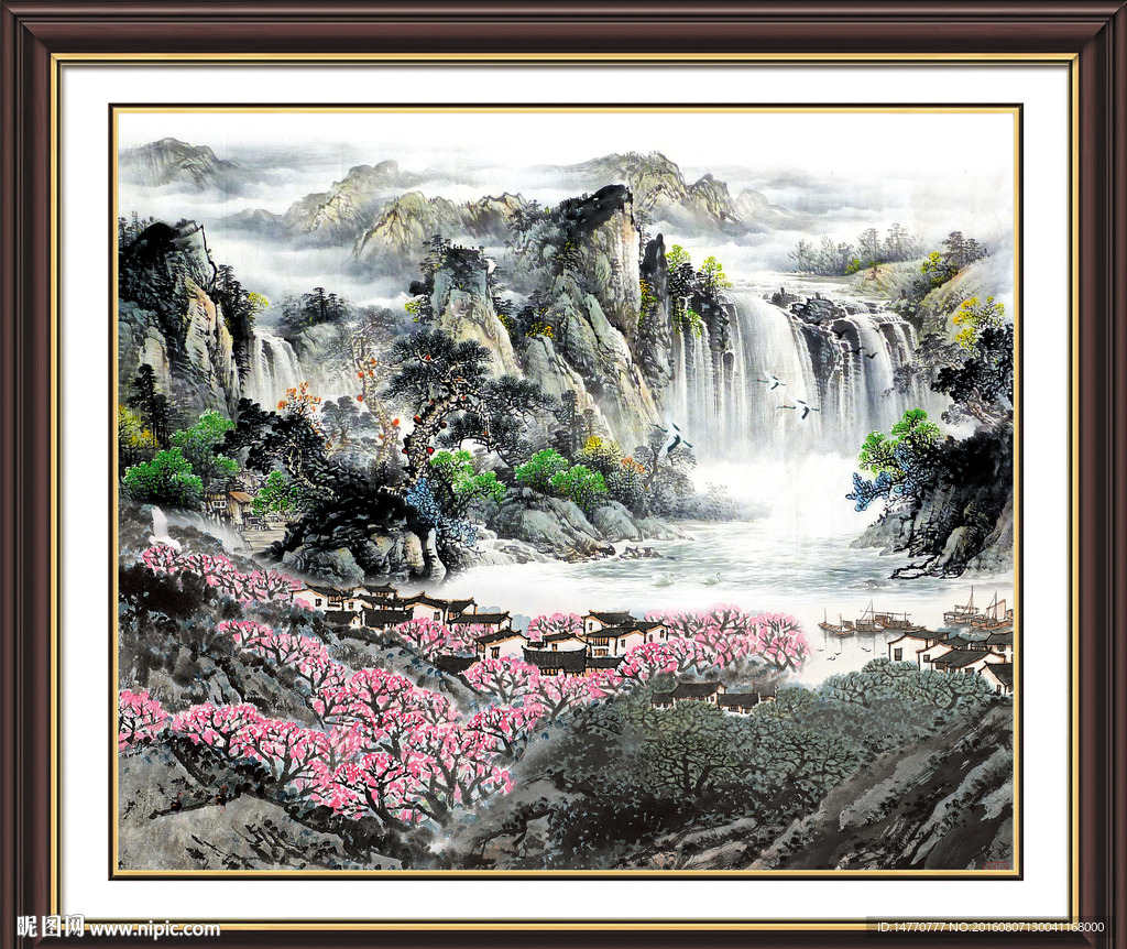 国画山水