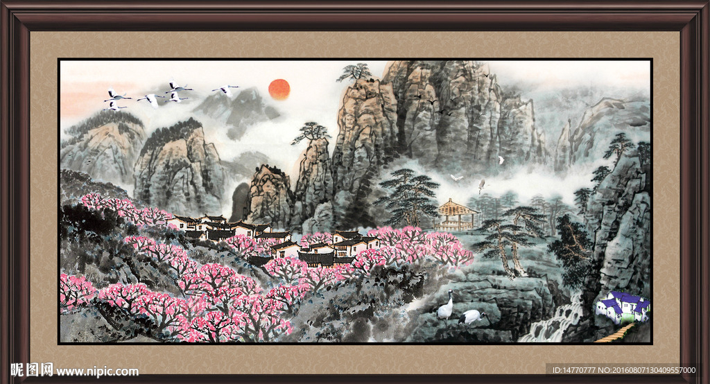 国画山水