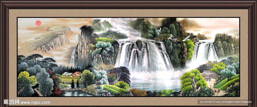 国画风景