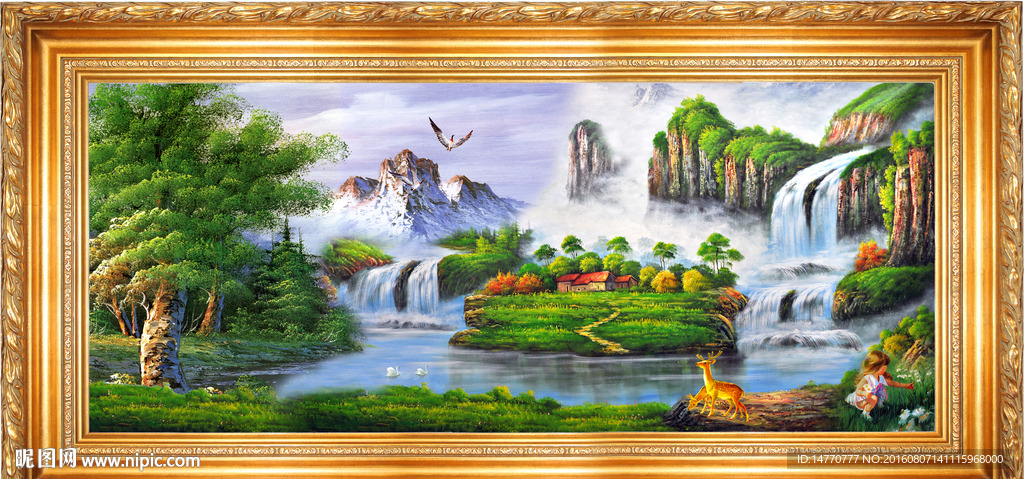油画风景