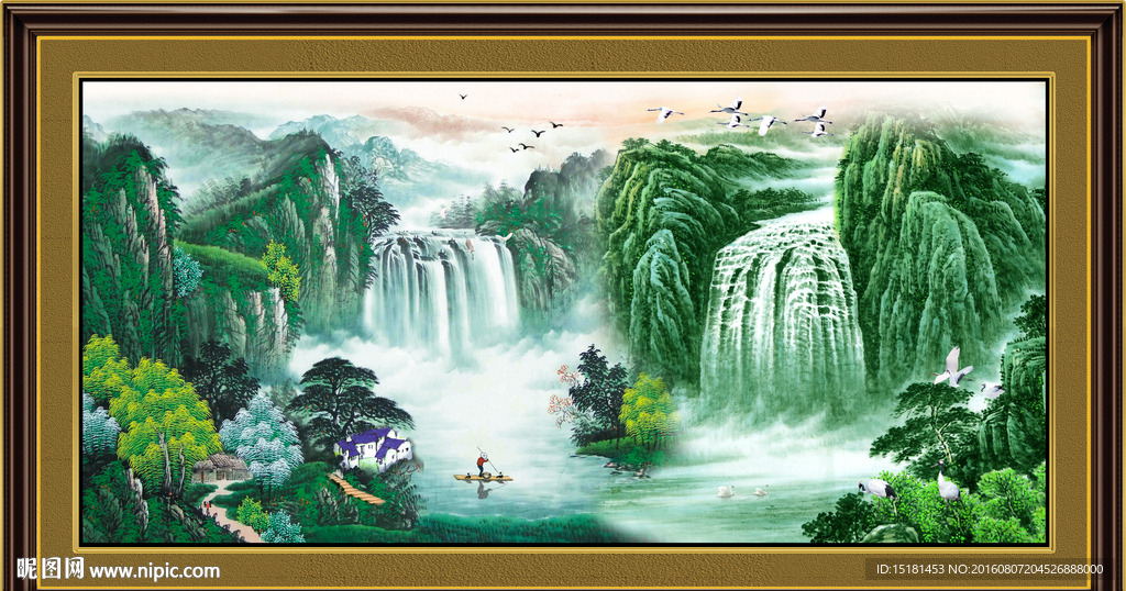 国画山水