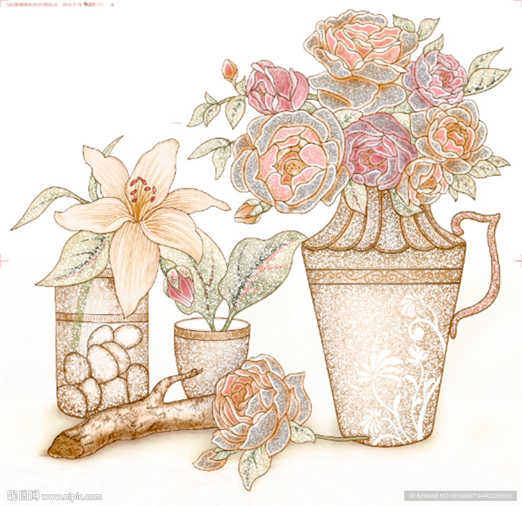 陶瓷花片