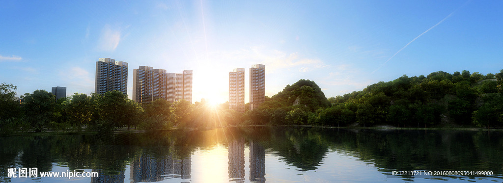 湖景