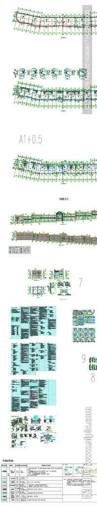 商务建筑设计CAD图纸