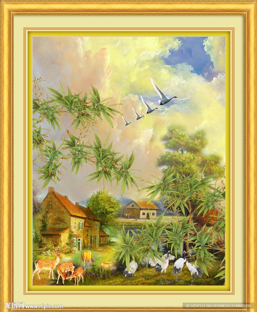 风景油画