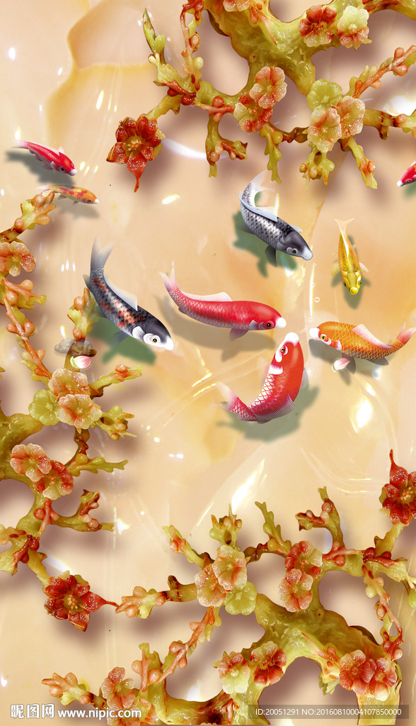 玉雕玄关背景墙