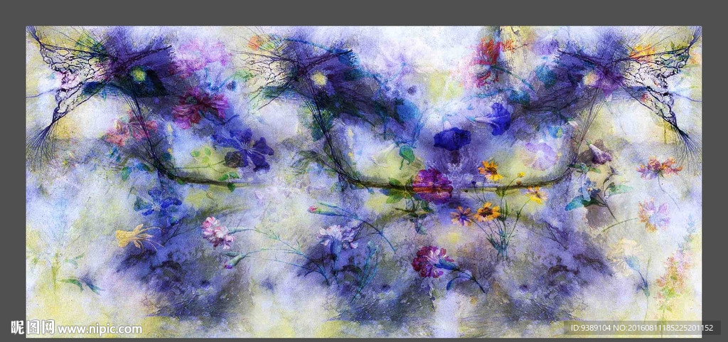 抽象油画