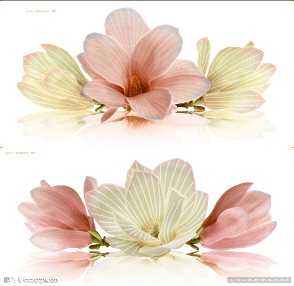 瓷砖花片