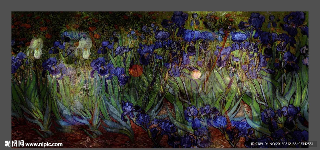 花卉油画
