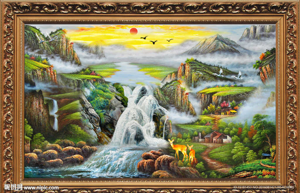 风景油画