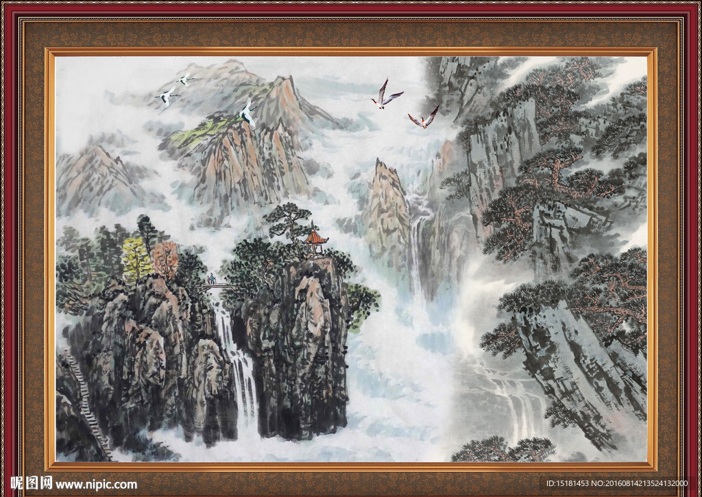 水墨山水