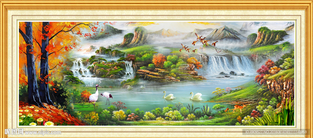 油画风景