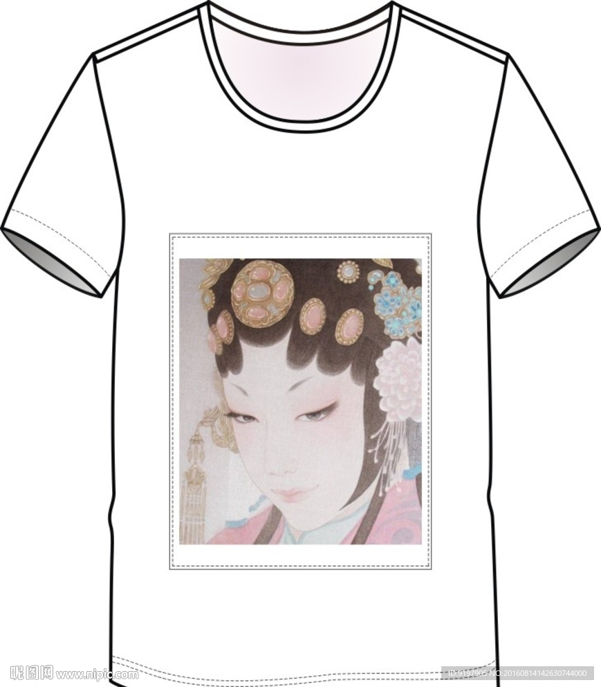 T恤设计图 服装设计 印花图案