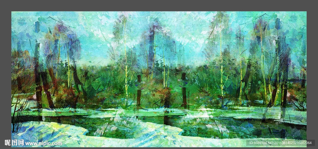 风景油画