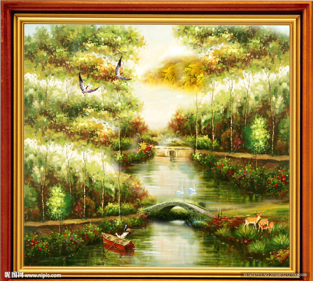 风景油画