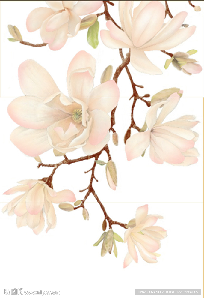 瓷砖花片