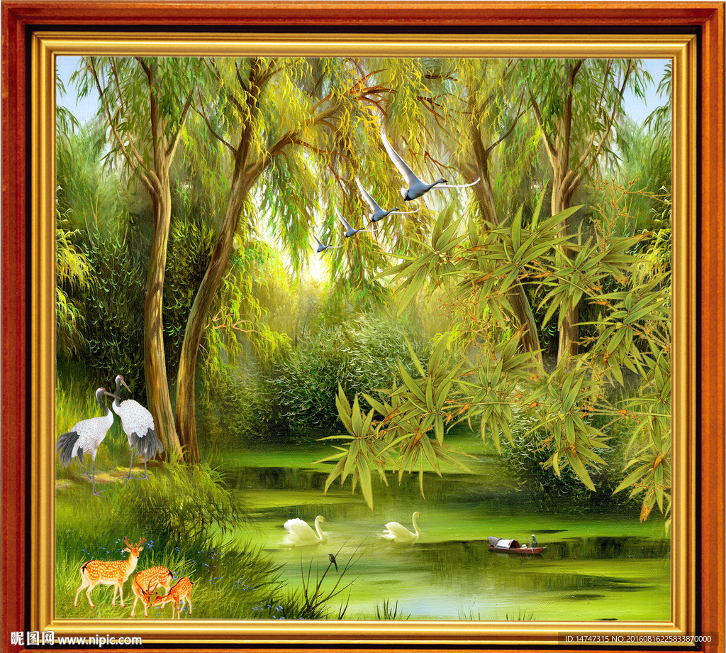 风景油画