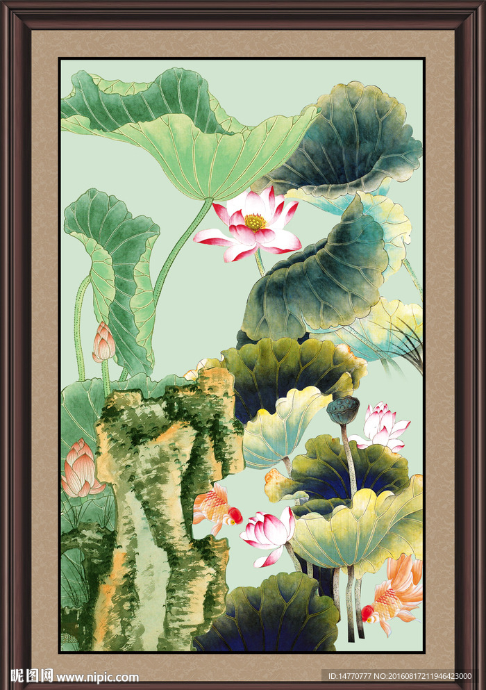 荷花图