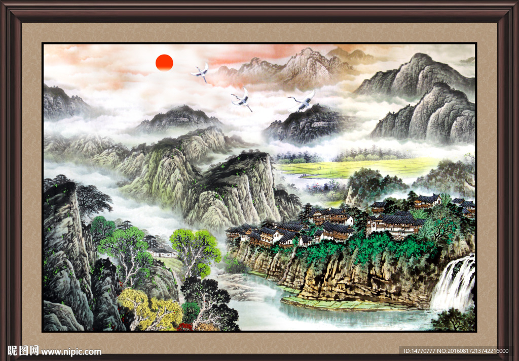 国画山水
