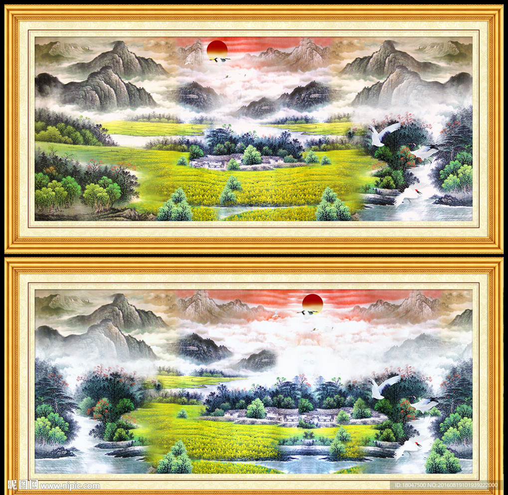 山水画