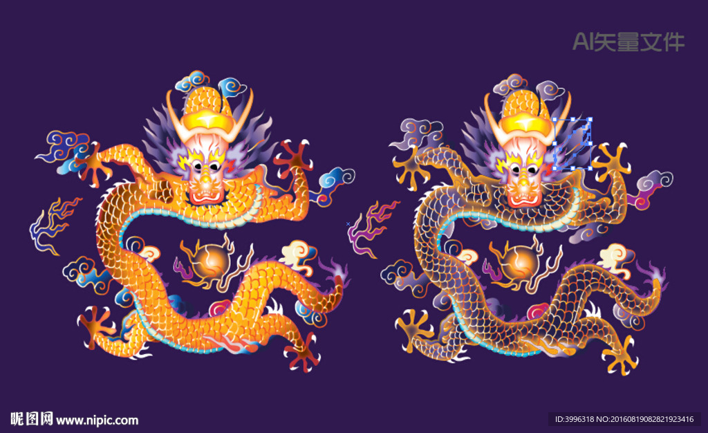 cmyk22元(cny)举报收藏立即下载×关 键 词:龙 龙纹 矢量 素材 龙图腾