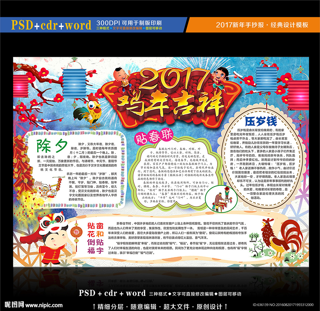 2017鸡年小报