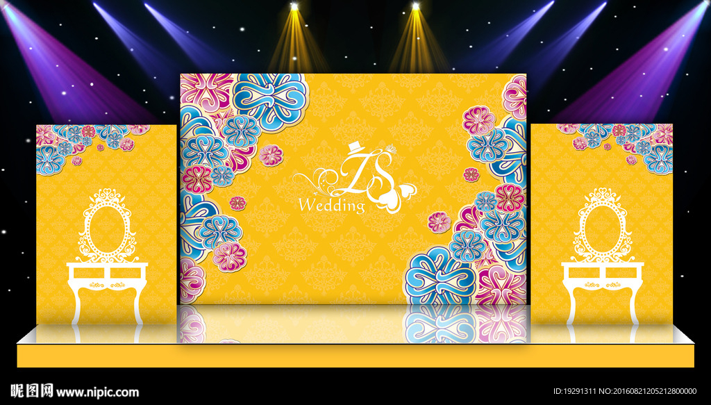 婚庆舞台背景