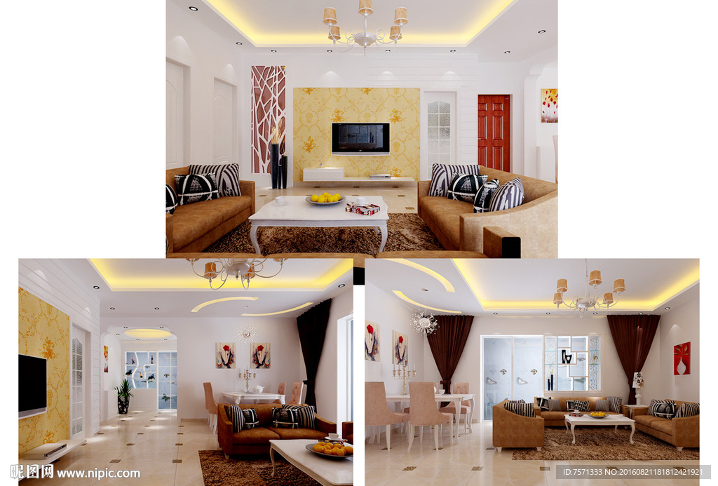 简约室内设计效果图