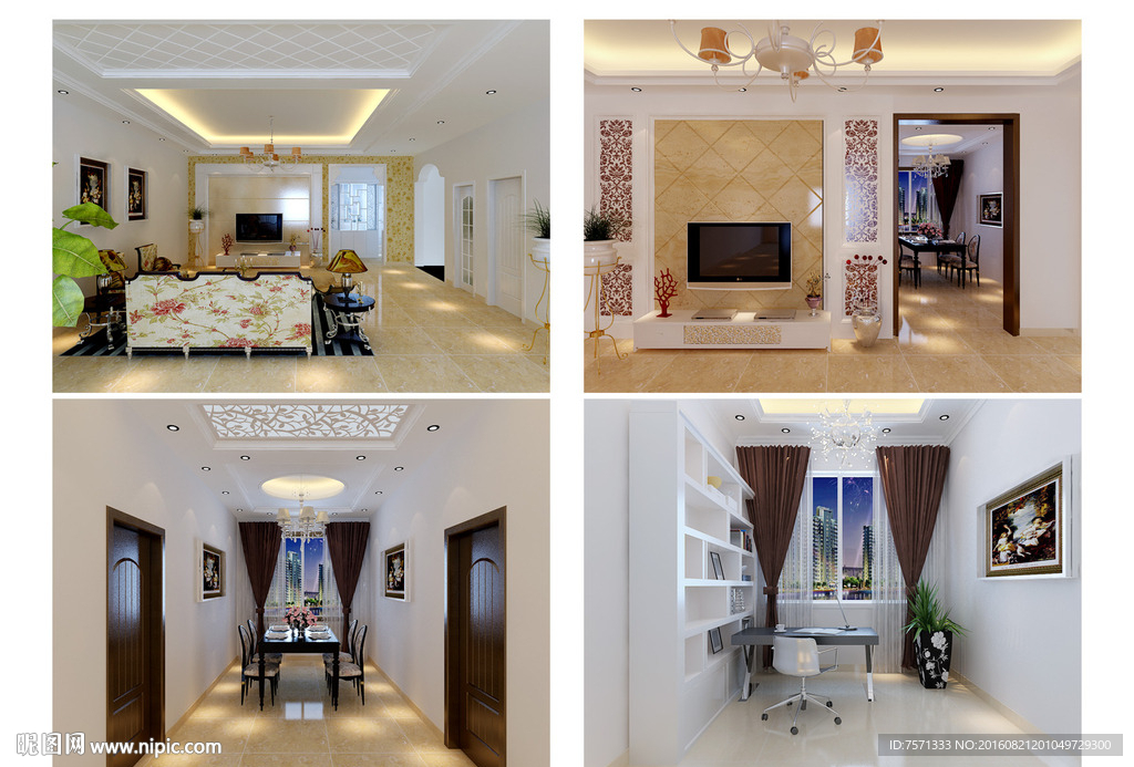 简约室内设计效果图