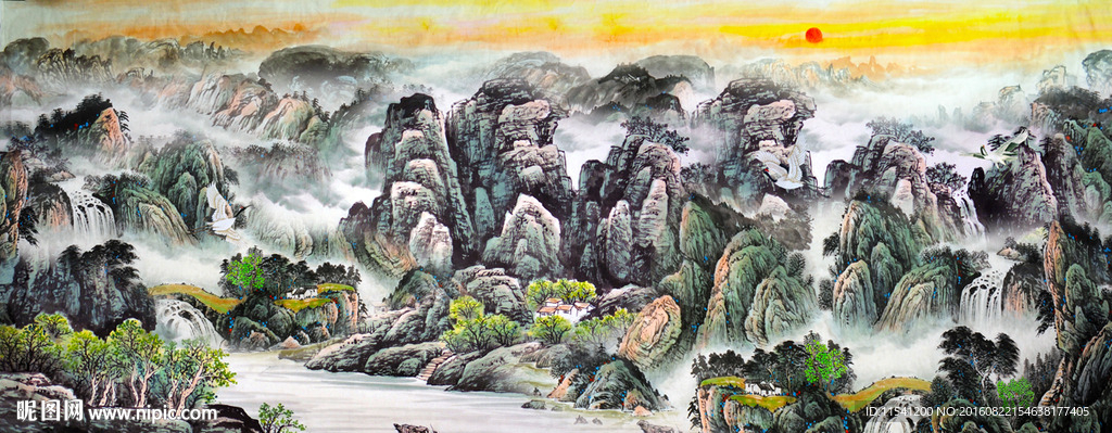 山水画
