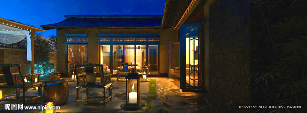 别墅小院