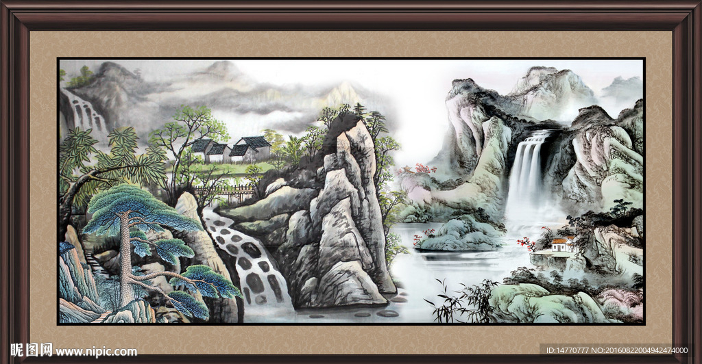 国画山水