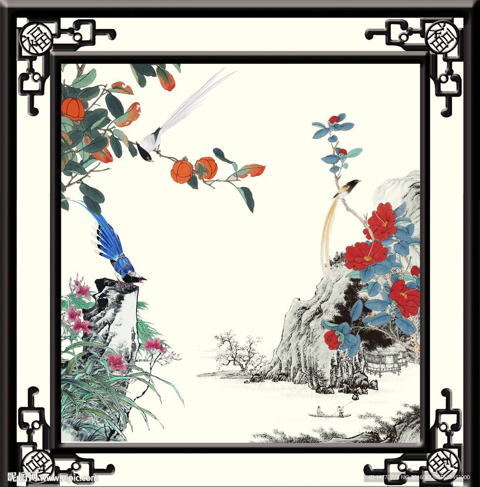花鸟国画
