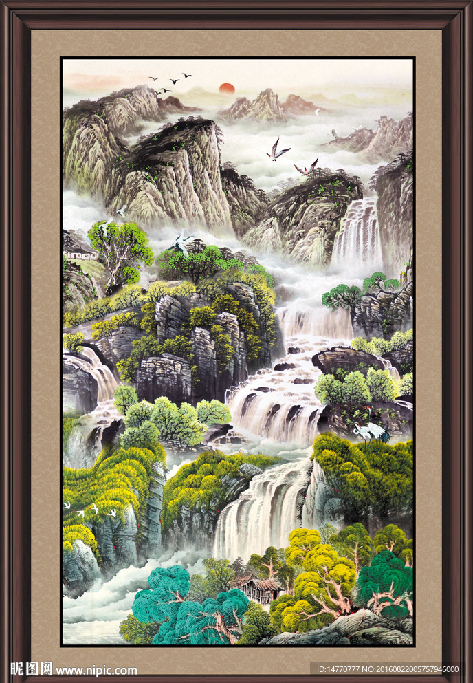 国画山水